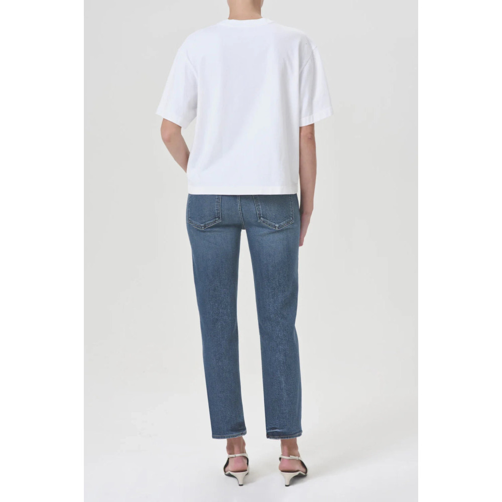 Race Mid Rise Straight Jean