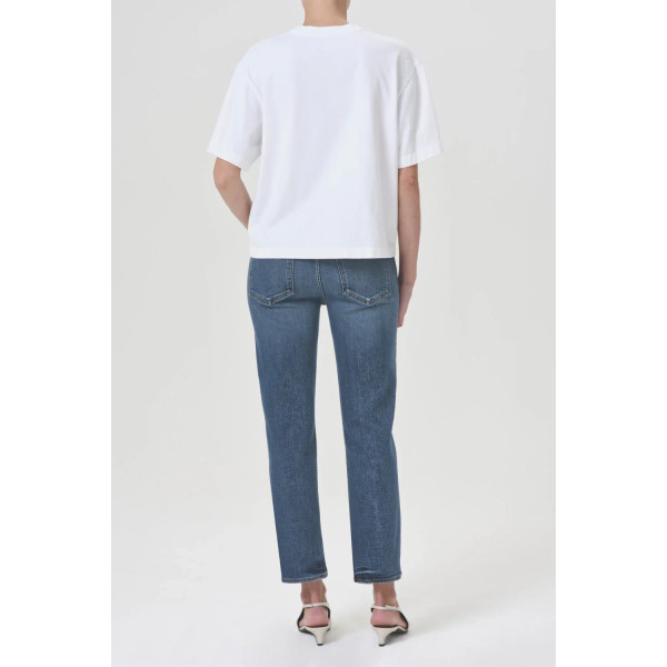 Race Mid Rise Straight Jean
