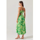 Omega Print Dress