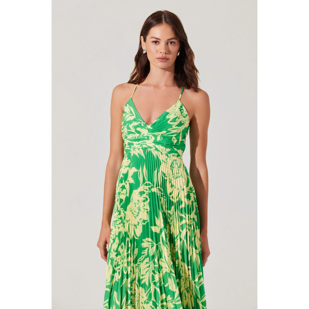 Omega Print Dress