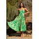 Omega Print Dress