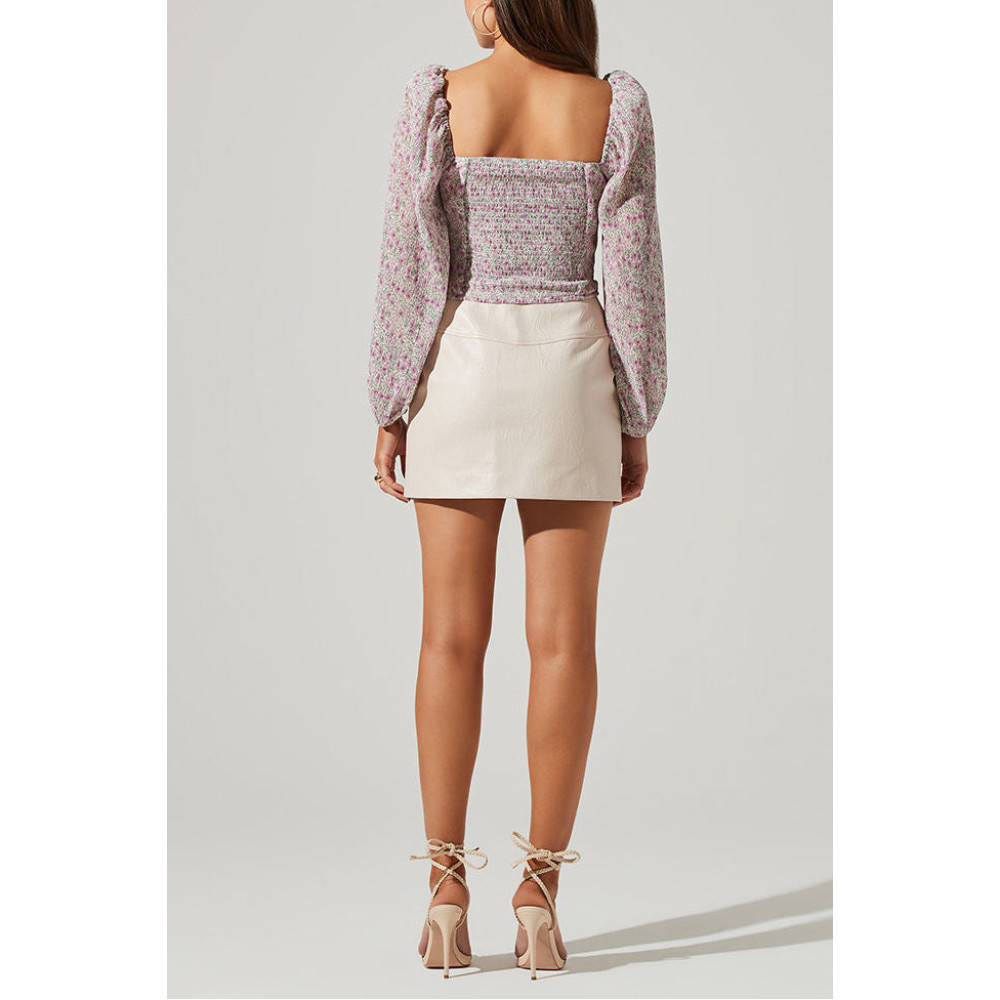 Beat Twilight Print Blouse