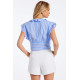 Orchidea Rush Ruffle Top