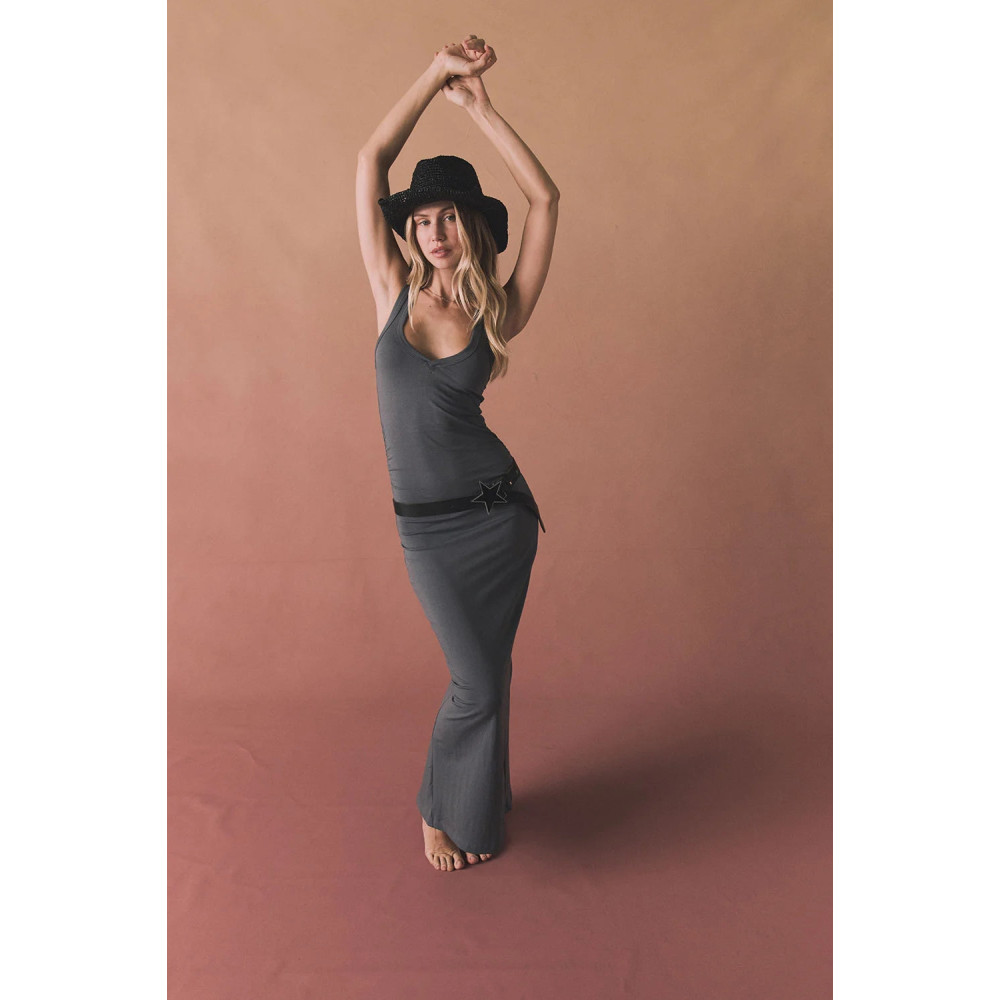 Aube Ruched Maxi Dress