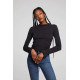 Thyme Pulse Shirred Top