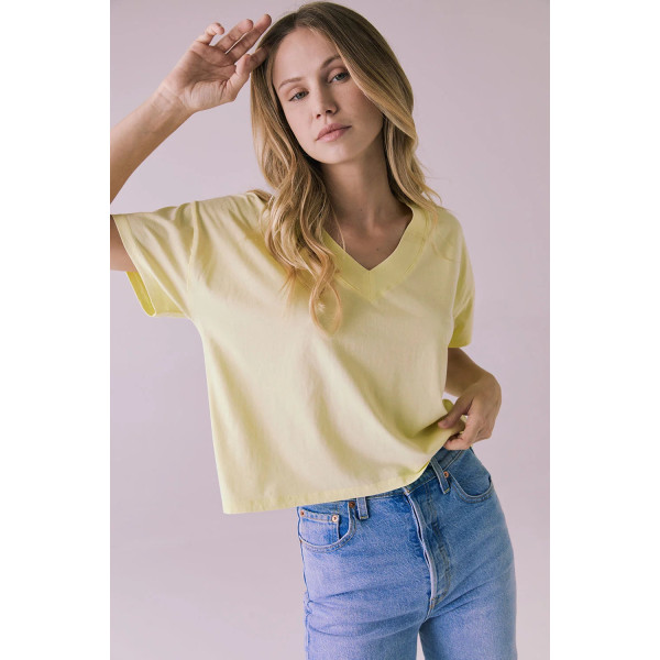 Chant V Neck Tee