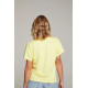 Satén V-Neck Tee