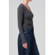 Equinox V-nk Rib Top