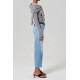 Folio Aura Wide Leg Crop Jean