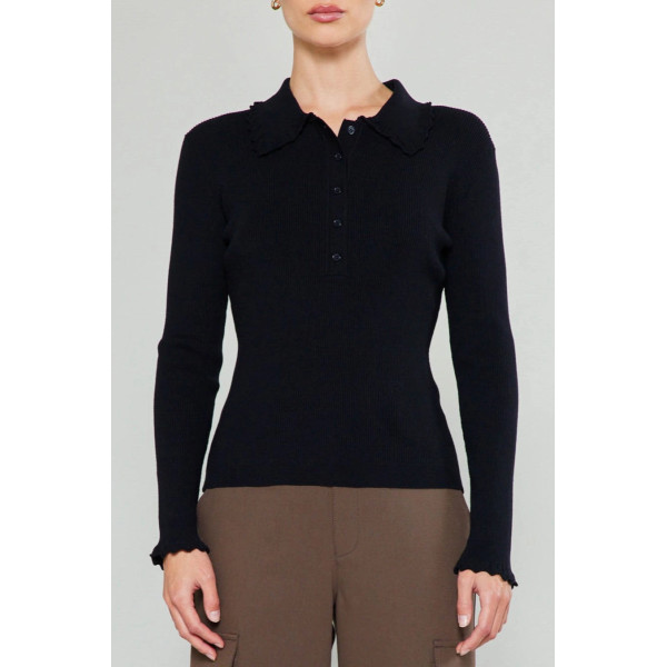 Zenith Henley Knit