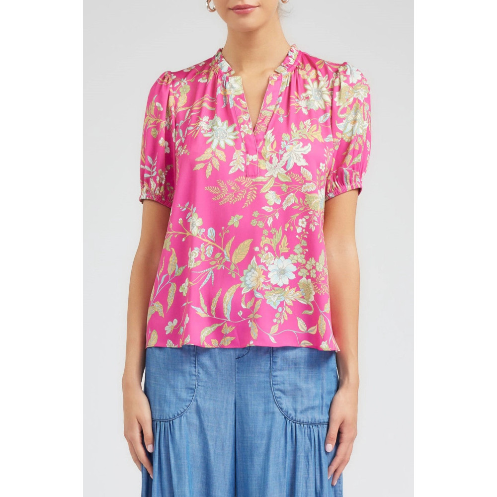 Tulip Printed Top