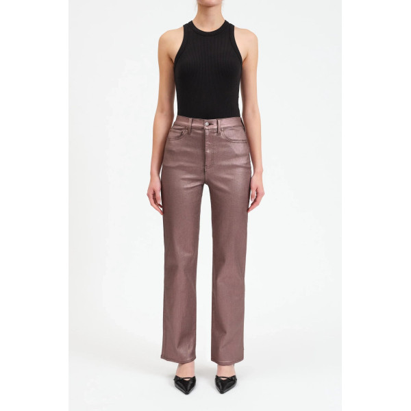 Iconic Stile High Rise Vintage Straight in Coated Penny
