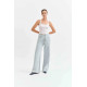 Ámbar Mid Rise Wide Leg Jean