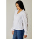 Mild Trim V Neck Top