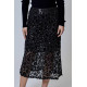 Zaffiro Leopard Midi Skirt