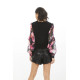 Glisten Floral Sleeve Top