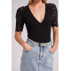 Copper Lace Top
