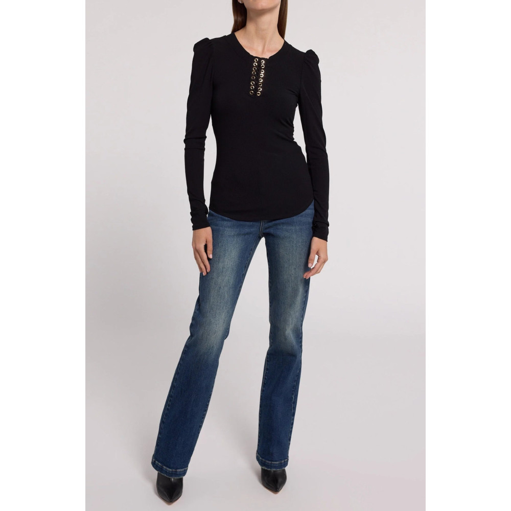 Ambra Lace-Up Top