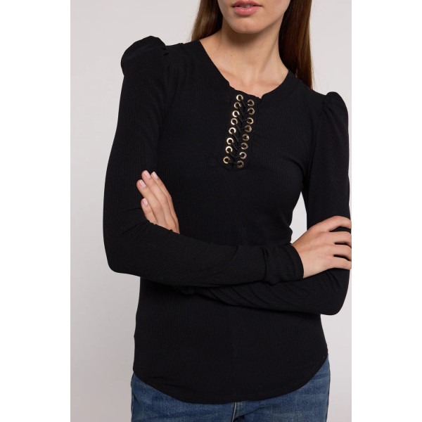 Ambra Lace-Up Top