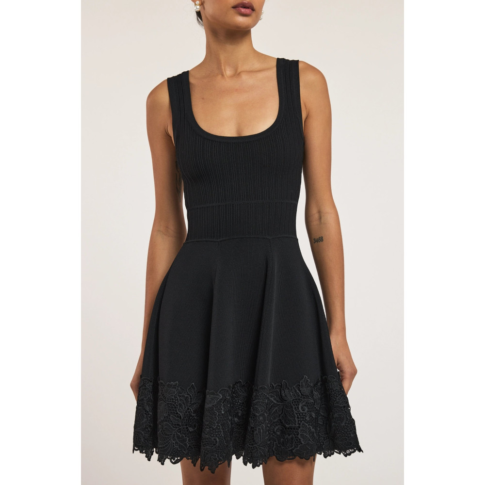 Brise Bloom Lace Knit Dress