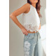 Tesoro Lace Mix Top