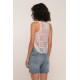 Pearl Crochet Back Tank