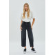 Fleet Crop Wide Leg Jean
