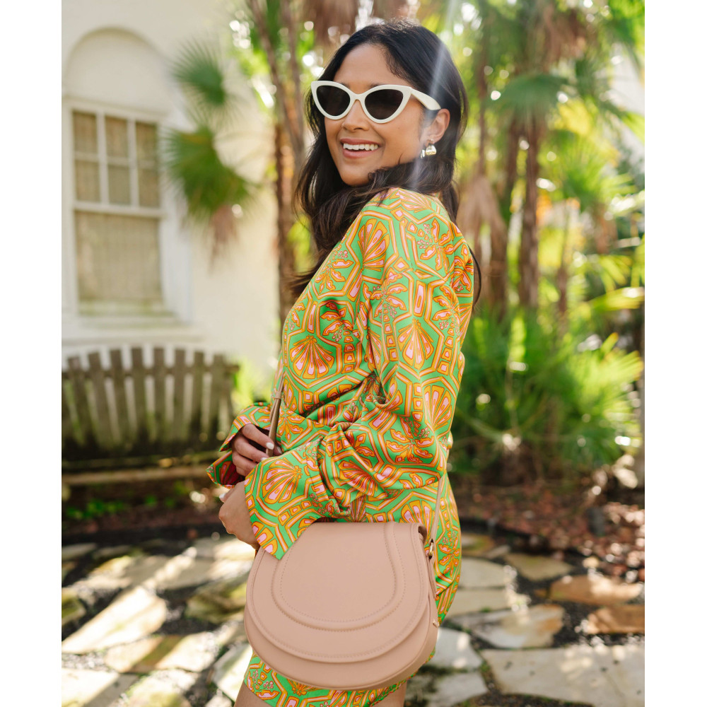 Suede Joie Saddle Bag