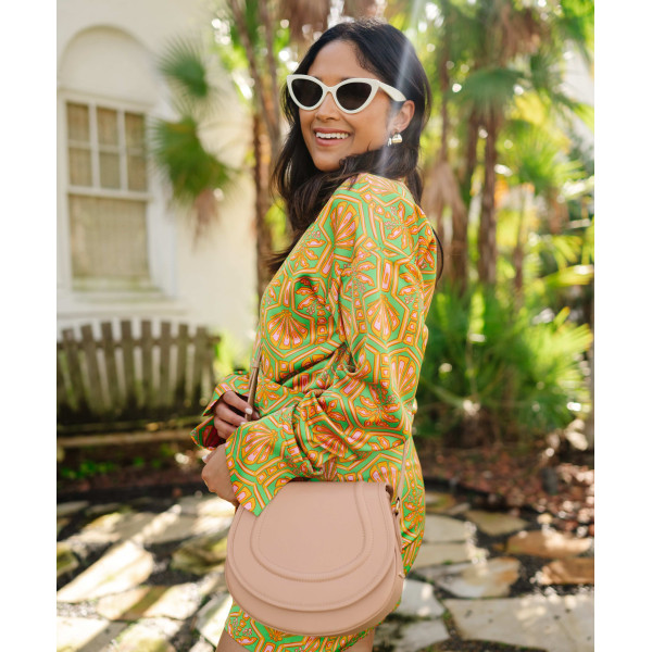 Suede Joie Saddle Bag