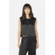 Quasar Satin Crop Tank