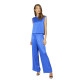 Platinum Paradox Satin Wide Leg Pant
