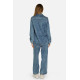 Glimmer Wide Leg Denim Pant