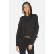 Esmeralda Side Button Hoodie