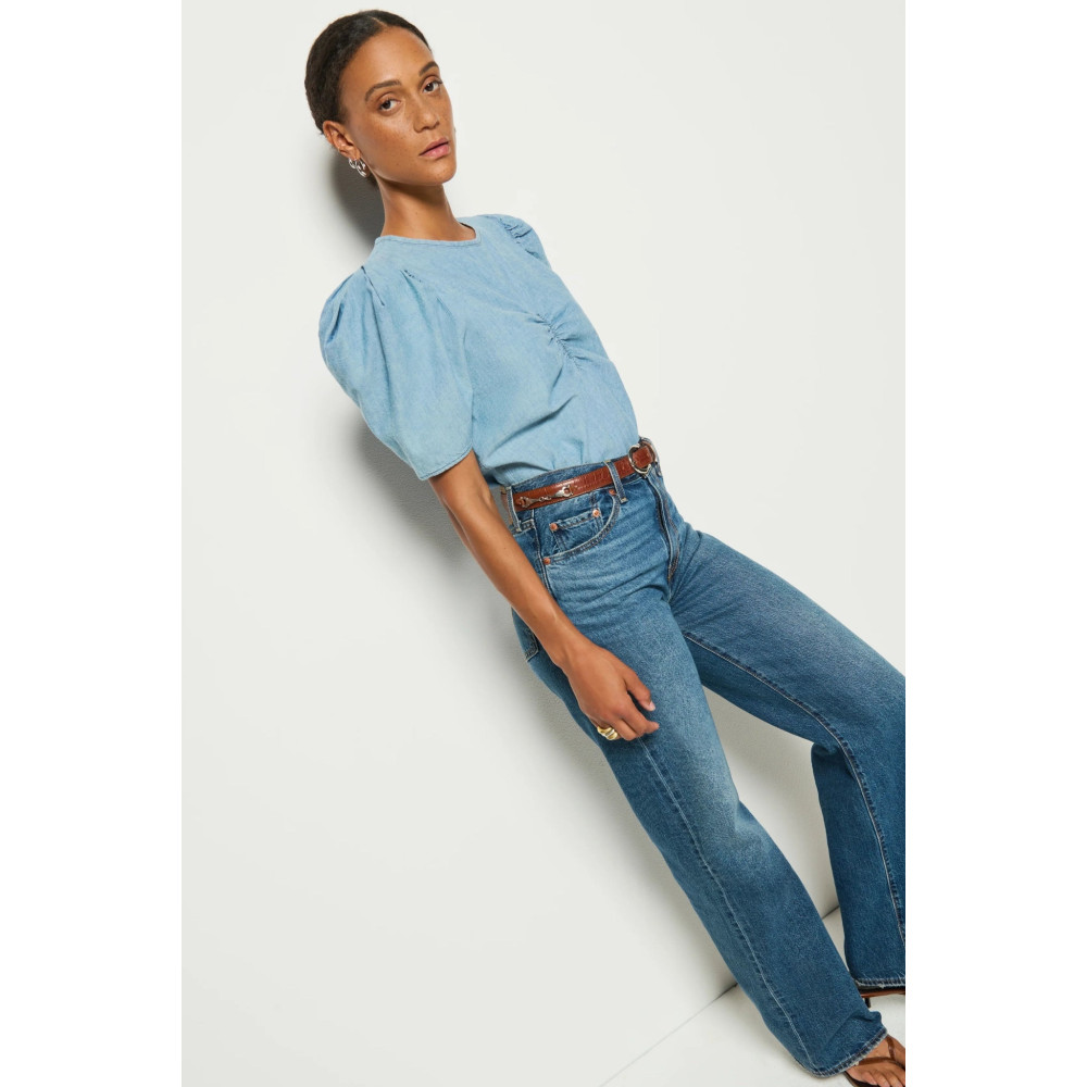 Splendore Chambray Top