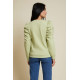Dulce Drift Gathered Sweatshirt