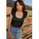 Esprit Ruffled Tank