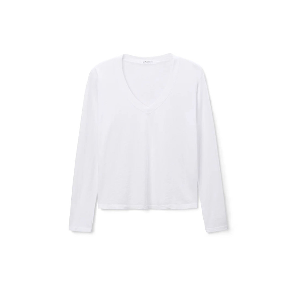 Theory Long Sleeve V-Neck Tee