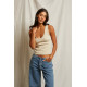 Segreto Dream V Neck Tank