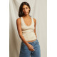 Segreto Dream V Neck Tank