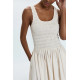 Cadenza Smocked Dress