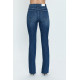 Rose High Rise Slim Bootcut