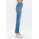 Silk Bloom High Rise Ankle Boot Cut