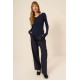 Mussola Comeback Notch Neck Long Sleeve