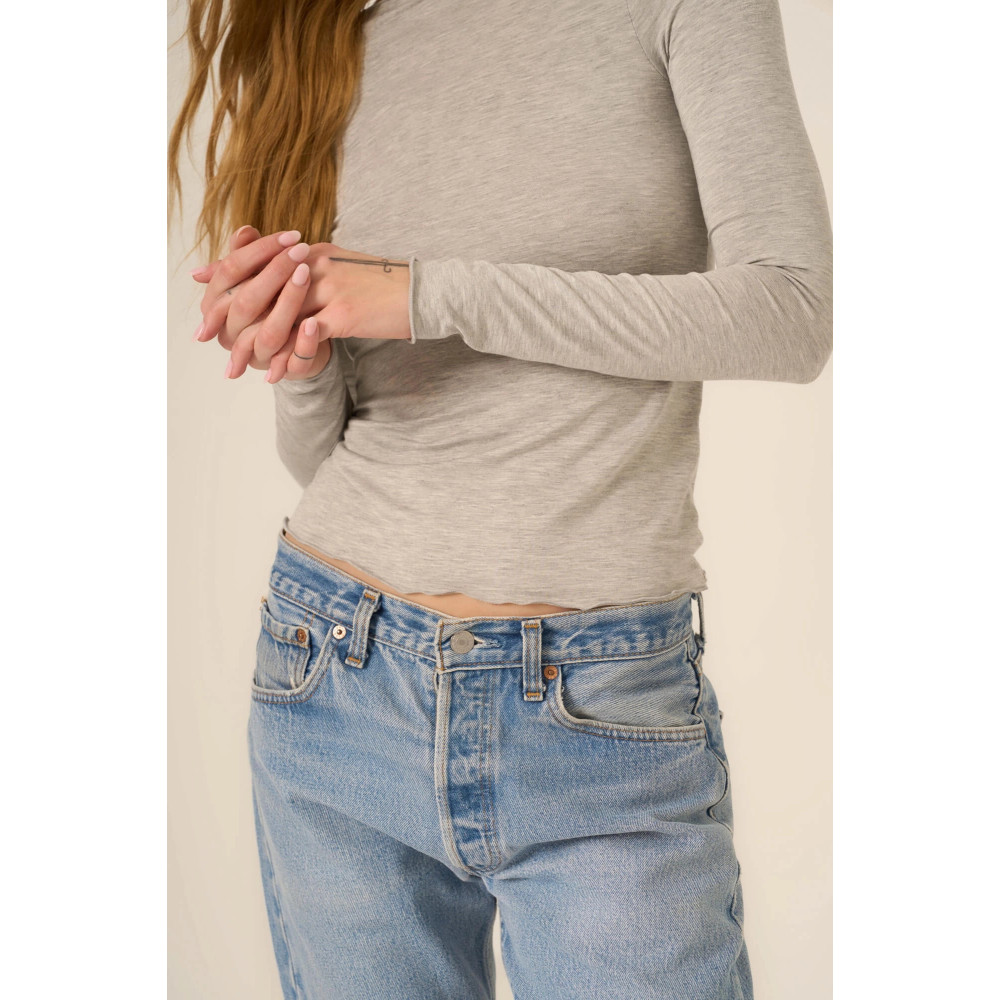Rhythm Boat Neck Long Sleeve