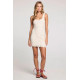 Solstice Crochet Mini Dress