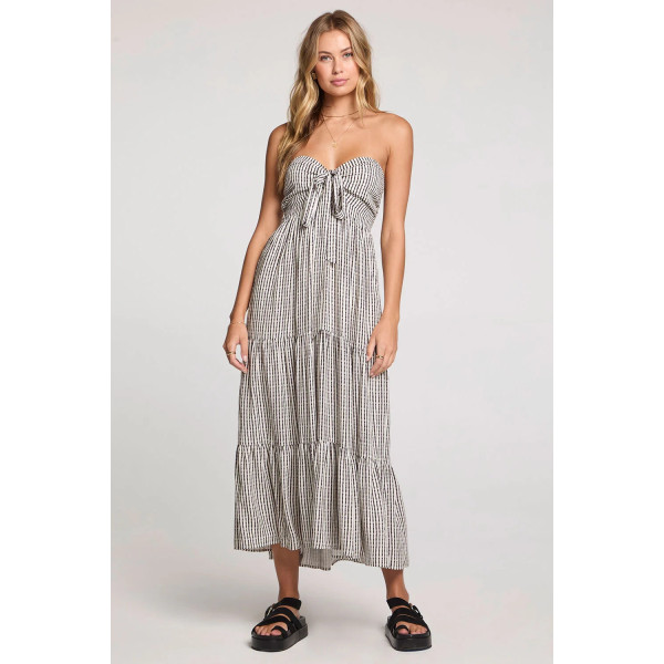 Blend Pulse Halter Midi Dress