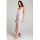 Link Calma Floral Midi Dress