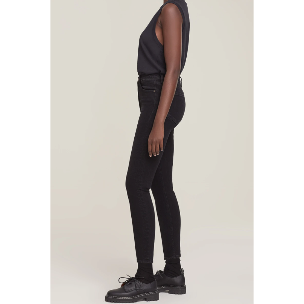 Camelia High Rise Straight Jean