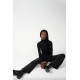 Radiant Soie High Rise Flare Jean