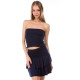 Frost Smock Tube Top